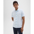 Noran Short-Sleeve Shirt in Slub Cotton