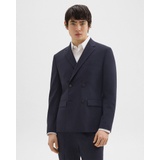 Morton Double-Breasted Blazer in Stretch Wool
