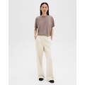 Relaxed Straight Pant in Admiral Crepe