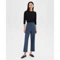 High-Waist Straight-Leg Pant in Good Wool