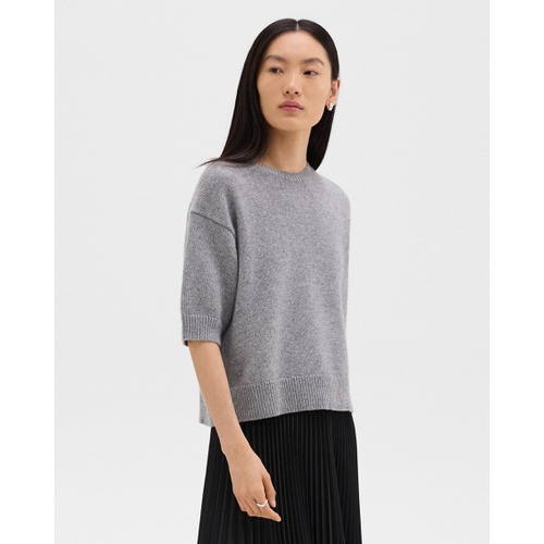 띠어리 Cropped Tee in Cashmere