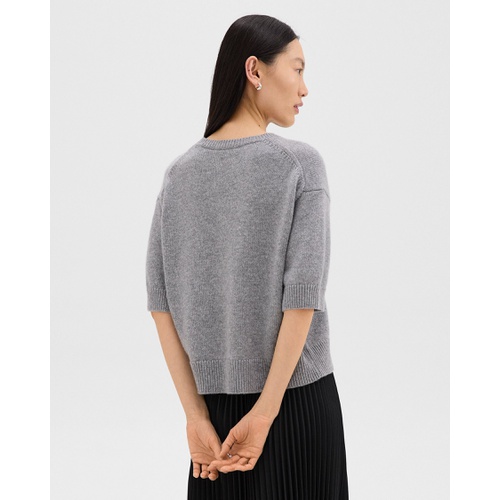 띠어리 Cropped Tee in Cashmere