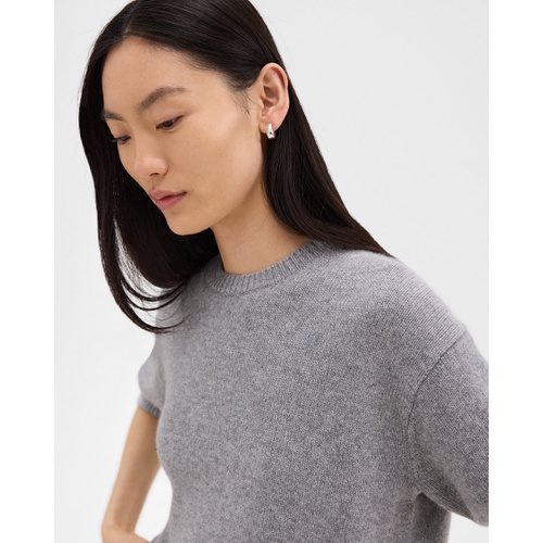 띠어리 Cropped Tee in Cashmere