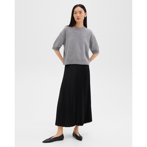 띠어리 Cropped Tee in Cashmere