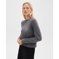 Cropped Sweater in Cashmere