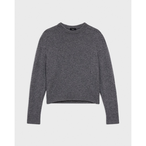 띠어리 Cropped Sweater in Cashmere