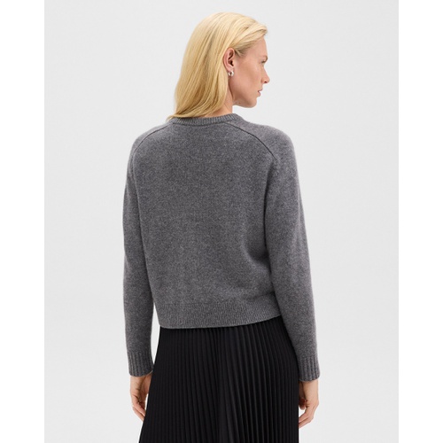 띠어리 Cropped Sweater in Cashmere