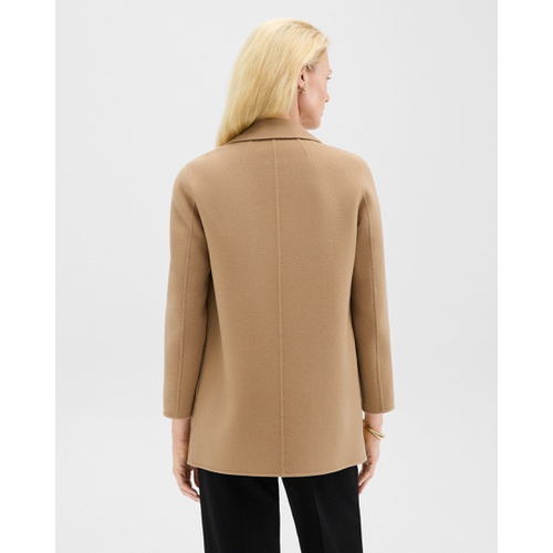 띠어리 Clairene Jacket in Double-Face Wool-Cashmere