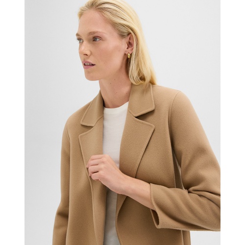 띠어리 Clairene Jacket in Double-Face Wool-Cashmere