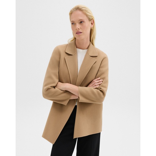 띠어리 Clairene Jacket in Double-Face Wool-Cashmere