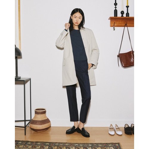 띠어리 Car Coat in Cotton-Blend