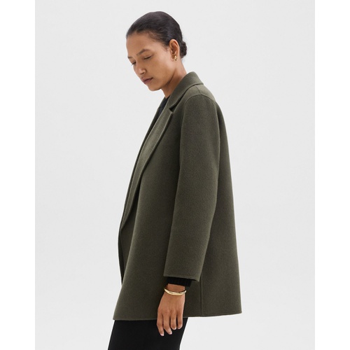 띠어리 Clairene Jacket in Double-Face Wool-Cashmere