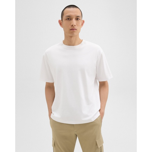 띠어리 Relaxed Tee in Cotton Jersey