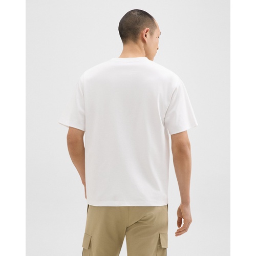 띠어리 Relaxed Tee in Cotton Jersey