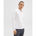 Long-Sleeve Polo Shirt in Cotton Jersey