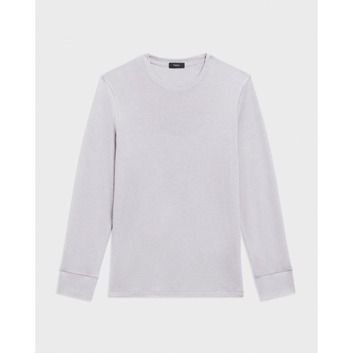 띠어리 Essential Long-Sleeve Tee in Anemone Modal Jersey