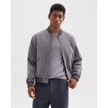 Tailored Bomber Jacket in Foundation Twill