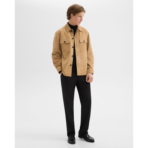 띠어리 Closson Military Jacket in Suede