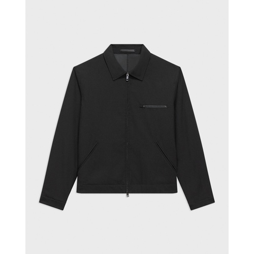 띠어리 Workwear Jacket in Wool-Blend Twill