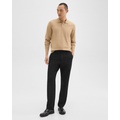 Straight Pant in Wool-Blend Twill