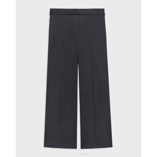 띠어리 Kick Pant in Herringbone Knit