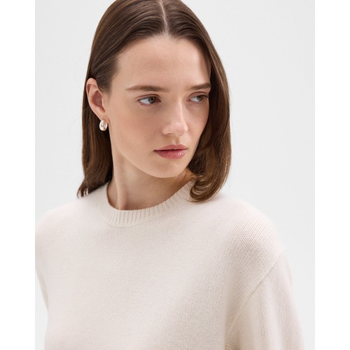 띠어리 Cropped Tee in Cashmere