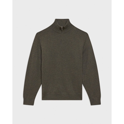 띠어리 Hilles Quarter-Zip Sweater in Cashmere