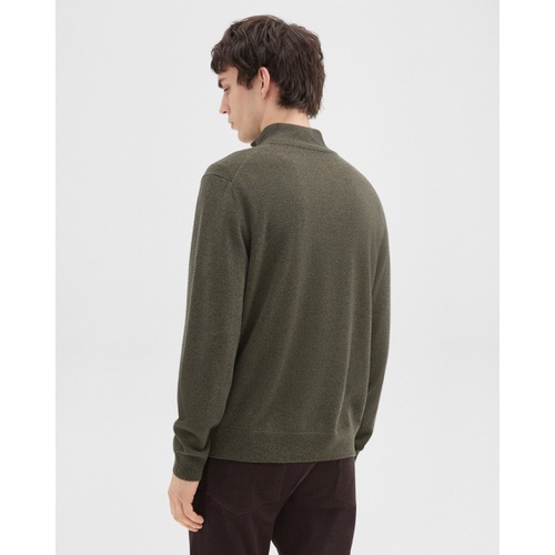 띠어리 Hilles Quarter-Zip Sweater in Cashmere