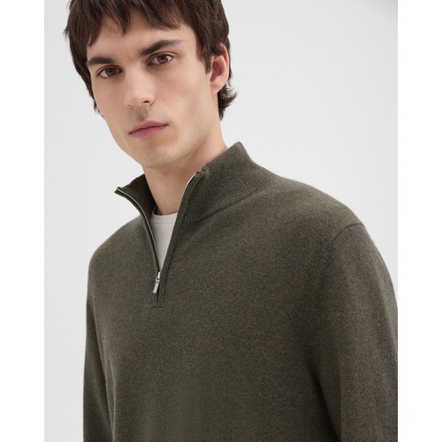 띠어리 Hilles Quarter-Zip Sweater in Cashmere