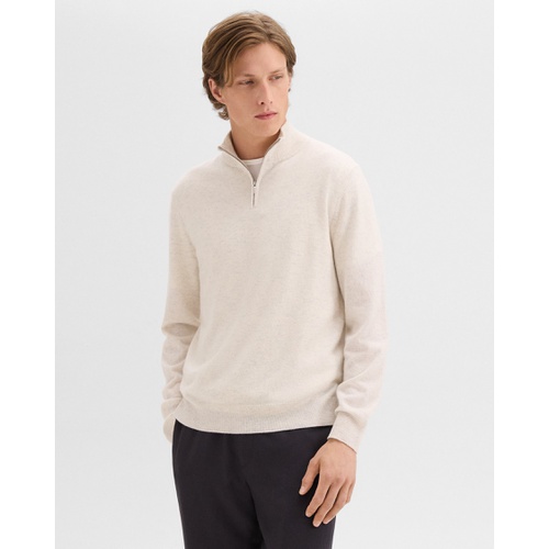 띠어리 Hilles Quarter-Zip Sweater in Cashmere