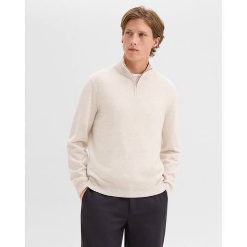 띠어리 Hilles Quarter-Zip Sweater in Cashmere