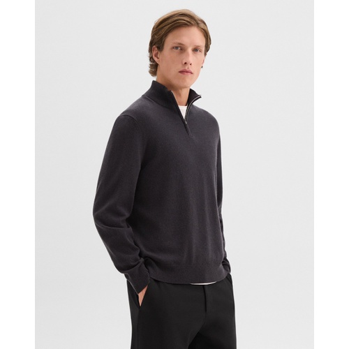 띠어리 Hilles Quarter-Zip Sweater in Cashmere