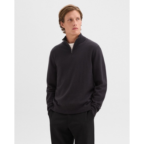 띠어리 Hilles Quarter-Zip Sweater in Cashmere