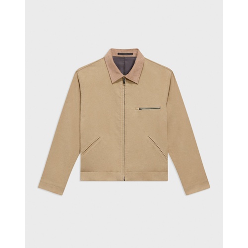 띠어리 Workwear Jacket in Moleskin Twill