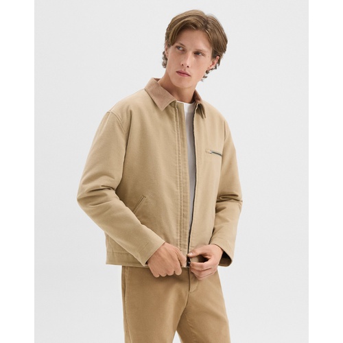 띠어리 Workwear Jacket in Moleskin Twill