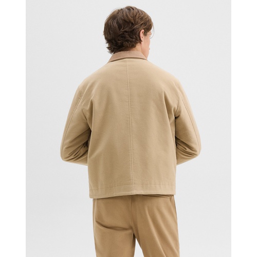 띠어리 Workwear Jacket in Moleskin Twill