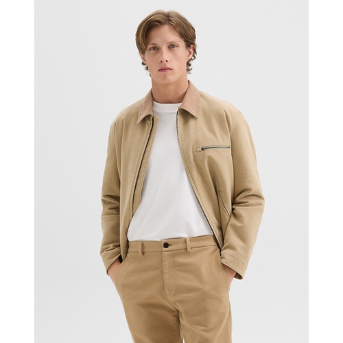 띠어리 Workwear Jacket in Moleskin Twill