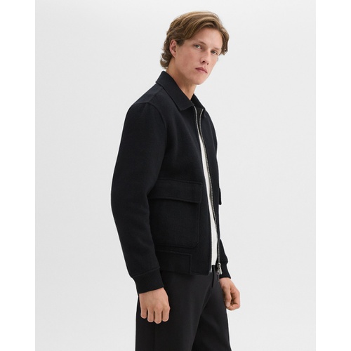 띠어리 Sean Jacket in Double-Face Wool-Cashmere