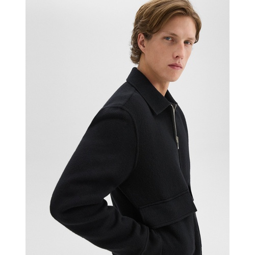 띠어리 Sean Jacket in Double-Face Wool-Cashmere