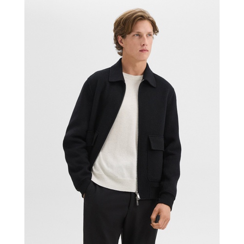 띠어리 Sean Jacket in Double-Face Wool-Cashmere