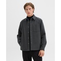 Shirt Jacket in Moleskin Twill