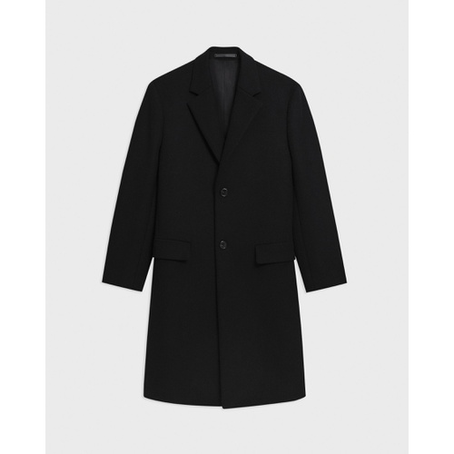 띠어리 Topcoat in Recycled Wool-Blend Melton