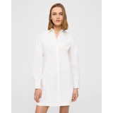 Mini Shirt Dress in Stretch Cotton