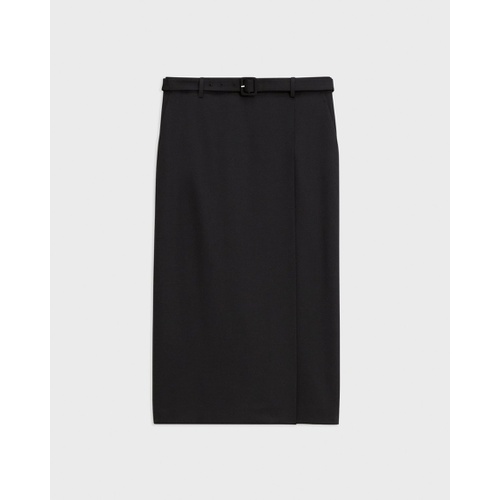 띠어리 Trouser Skirt in Wool Gabardine