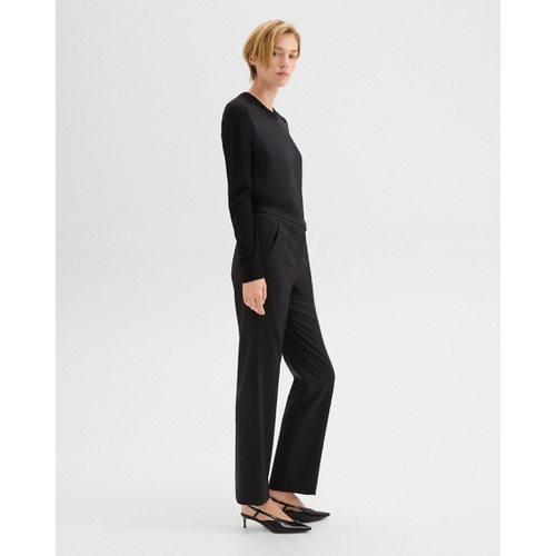 띠어리 Relaxed Pant in Wool Gabardine