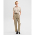 Straight Pant in Gabardine