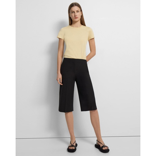 띠어리 Cropped Culotte in Good Wool