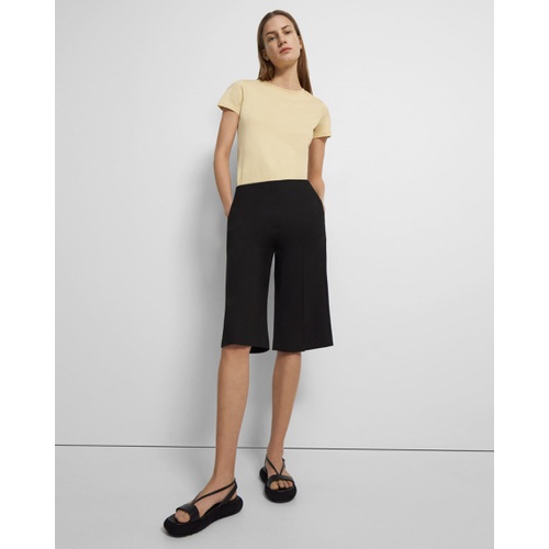 띠어리 Cropped Culotte in Good Wool