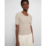 Leenda Scoop Neck Sweater in Regal Wool