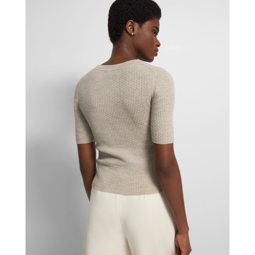 띠어리 Leenda Scoop Neck Sweater in Regal Wool